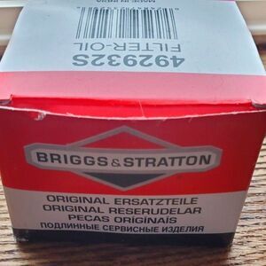 GENUINE OEM BRIGGS & STRATTON PART # 492932S OIL FILTER
